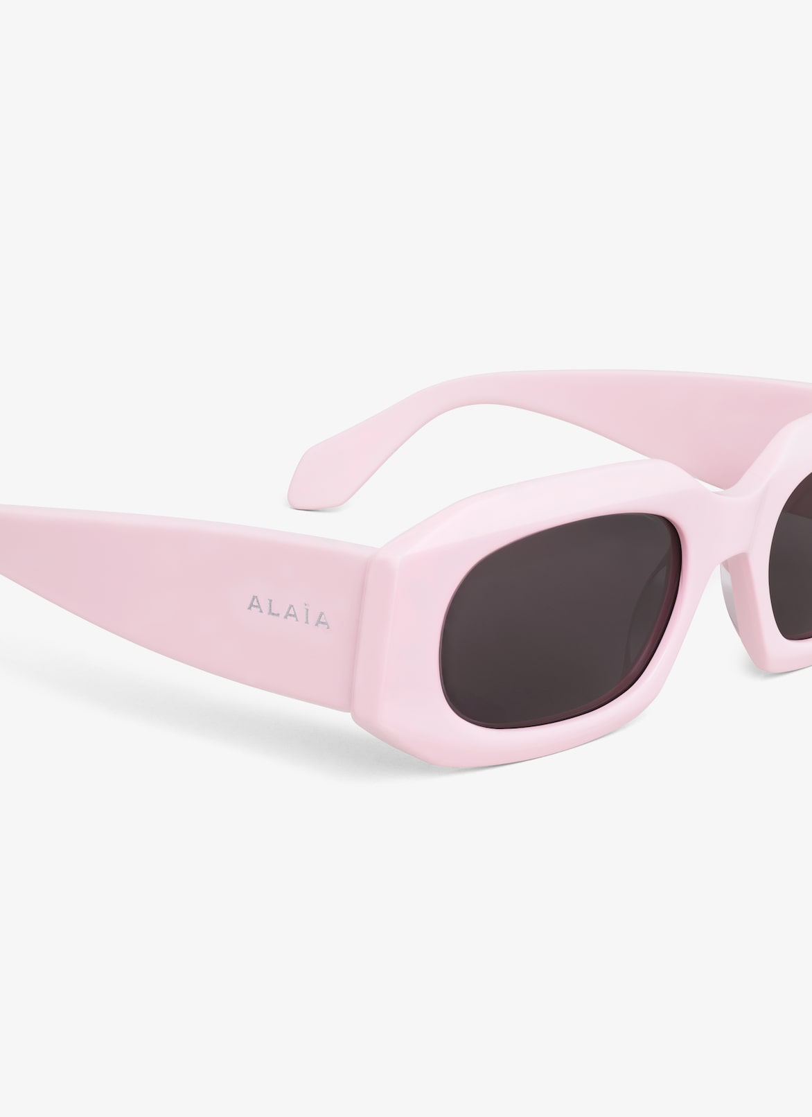 RECTANGULAR SUNGLASSES ALAÏA PINK RECTANGULAR SUNGLASSES